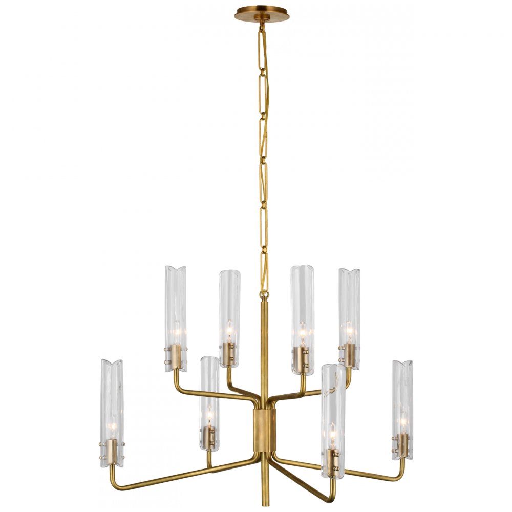 Casoria Medium Two-Tier Chandelier