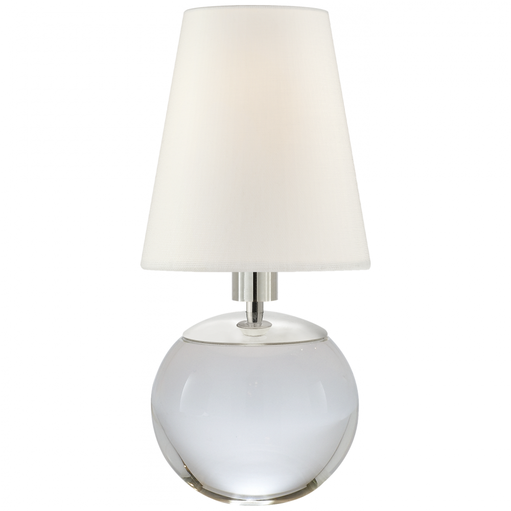 Visual Comfort Tiny Terri Table Lamp in Brass, Accent Lamp 10.25