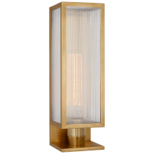 Visual Comfort and Co. Signature Collection BBL 2185SB-CRB - York 16" Single Box Outdoor Sconce