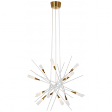 Visual Comfort and Co. Signature Collection CHC 5605WHT - Stellar Medium Chandelier