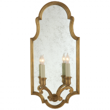 Visual Comfort and Co. Signature Collection CHD 1184AB - Sussex Medium Framed Double Sconce