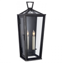 Visual Comfort and Co. Signature Collection CHO 2087BZ - Darlana Small Tall 3/4 Wall Lantern