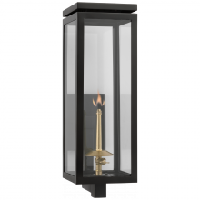 Visual Comfort and Co. Signature Collection CHO 2560BLK-CG - Fresno Medium Bracketed Gas Wall Lantern