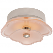  KS 4063PN-BLS - Leighton 6" Layered Flush Mount