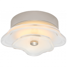 Visual Comfort and Co. Signature Collection KS 4063PN-CRE - Leighton 6" Layered Flush Mount