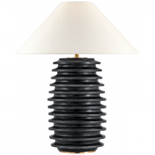 Visual Comfort and Co. Signature Collection KW 3716EBO-L - Crenelle 27" Stacked Table Lamp