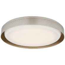 Visual Comfort and Co. Signature Collection KW 4082PN-WG - Precision 18" Round Flush Mount