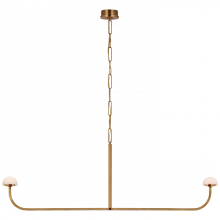 Visual Comfort and Co. Signature Collection KW 5625AB-ALB - Pedra 56" Linear Chandelier