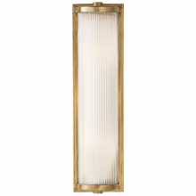 Visual Comfort and Co. Signature Collection TOB 2141HAB-FG - Dresser Long Glass Rod Light