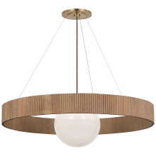 Visual Comfort and Co. Signature Collection WS 5001HAB/NO-WG - Arena 42" Ring and Globe Chandelier