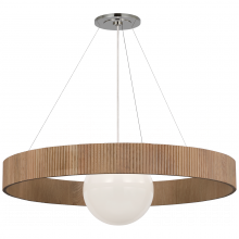 Visual Comfort and Co. Signature Collection WS 5001PN/NO-WG - Arena 42" Ring and Globe Chandelier