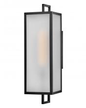 Lark by Hinkley 82075BK - Large Wall Mount Lantern