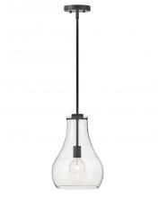 Lark by Hinkley 83117BK - Small Single Light Pendant