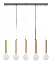 Lark by Hinkley 83206LCB - Large Five Light Linear Chandelier