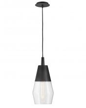 Lark by Hinkley 83397BK - Small Single Light Convertible Pendant