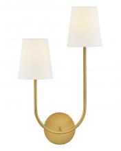 Lark by Hinkley 84260LCB - Large Two Light Sconce