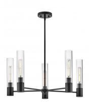 Lark by Hinkley 85405BK - Medium Single Tier Chandelier