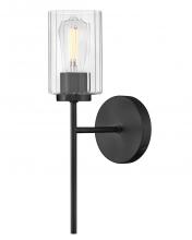 Lark by Hinkley 85580BK - Medium Single Light Sconce