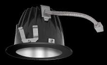 RAB Lighting NDLED4RD-80YYHC-S-B - RECESSED DOWNLIGHTS 12 LUMENS NDLED4RD 4 INCH ROUND UNIVERSAL DIMMING 80 DEGREE BEAM SPREAD 2700K