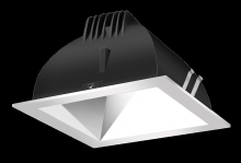 RAB Lighting NDLED6SD-50YNHC-S-S - RECESSED DOWNLIGHTS 20 LUMENS NDLED6SD 6 INCH SQUARE UNIVERSAL DIMMING 50 DEGREE BEAM SPREAD 3500K