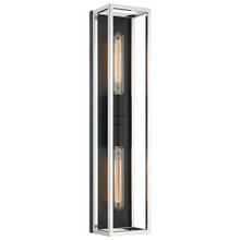 Matteo Lighting S15122BKCH - Shadowbox Wall Sconce