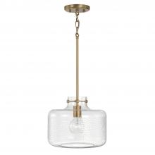 Capital Lighting 342512AD - 1 Light Pendant