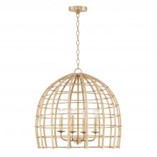 Capital Lighting 344141MA - 4 Light Pendant