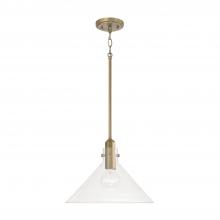 Capital Lighting 345811AD - 1 Light Pendant