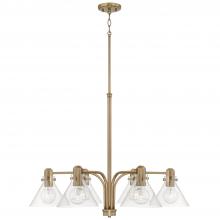 Capital Lighting 445861AD-528 - 6 Light Chandelier