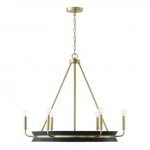 Capital Lighting 447361KR - 6 Light Chandelier