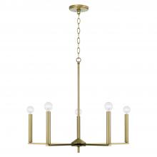 Capital Lighting 448651AD - 5 Light Chandelier