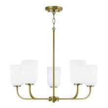 Capital Lighting 448851AD-542 - 5 Light Chandelier