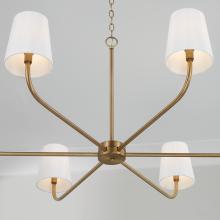 Capital Lighting 449461AD-706 - 6 Light Chandelier