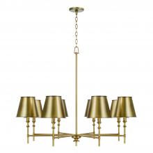 Capital Lighting 449781AD-707 - 8 Light Chandelier