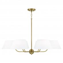 Capital Lighting 450461AD - 6 Light Chandelier