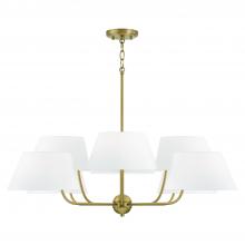 Capital Lighting 450481AD - 8 Light Chandelier