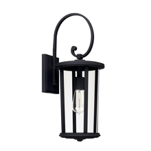 Capital Lighting 926711BK - 1 Light Outdoor Wall Lantern