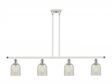  516-4I-WPC-G2511-LED - Caledonia - 4 Light - 48 inch - White Polished Chrome - Cord hung - Island Light