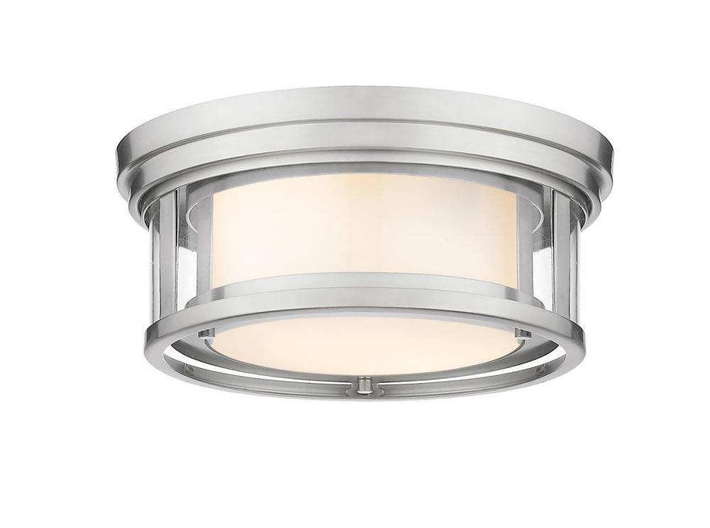 2 Light Flush Mount