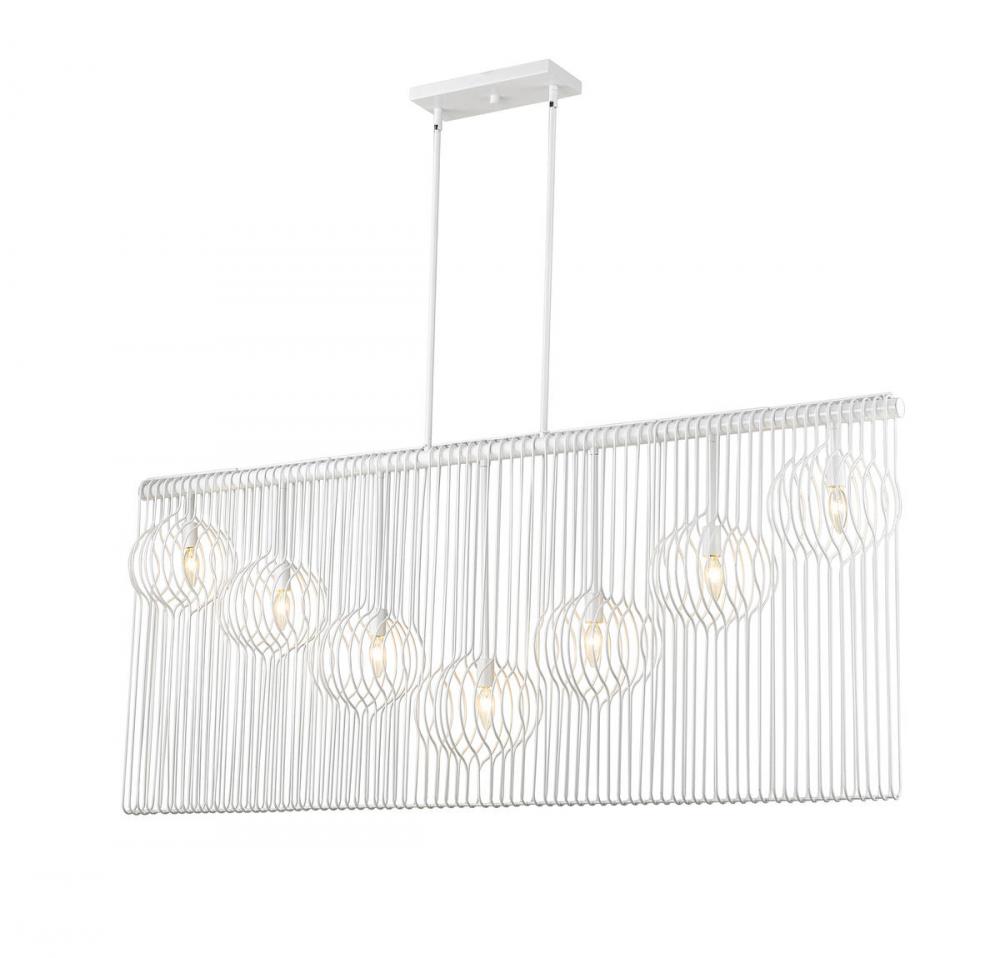 7 Light Linear Chandelier