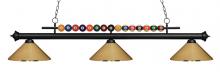 Z-Lite 170MB-MPB - 3 Light Billiard