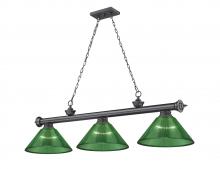 Z-Lite 2306-3BP-ARG - 3 Light Billiard