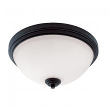 Z-Lite 314F3-BRZ - 3 Light Flush Mount