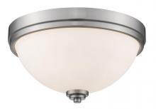 Z-Lite 443F2-BN - 2 Light Flush Mount