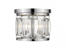 Z-Lite 6007F-CH - 3 Light Flush Mount