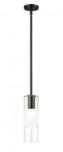 Z-Lite 824P-ROD-MB - 1 Light  Pendant