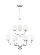 Generation Lighting Seagull 3102809-962 - Nine Light Chandelier