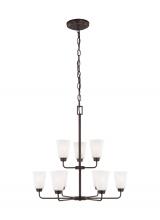 Generation Lighting Seagull 3115209-710 - Nine Light Chandelier