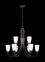 Generation Lighting Seagull 3120209-710 - Nine Light Chandelier