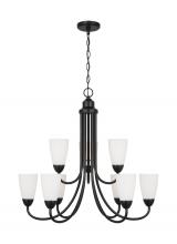 Generation Lighting Seagull 3120209EN3-112 - Seville Nine Light Chandelier